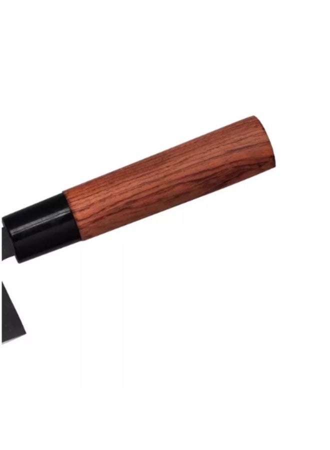 Samura Okinawa Stonewash Deba Knife 170 mm | Single‑Edged AUS‑8 Steel Blade | Traditional Rosewood Handle | Professional Japanese Chef Knife for Filleting Fish, Poultry, and Meat | Kitchen Gift Box - Image 3